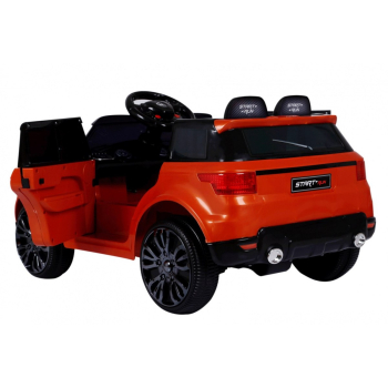 Autko Start Run na akumulator Pomarańczowy + Pilot + Funkcje bezpieczeństwa + MP3 LED